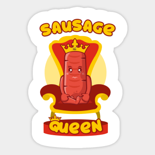 Sausage Quees Sticker